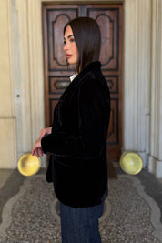 WU-SIDE - giacca blazer - NERO