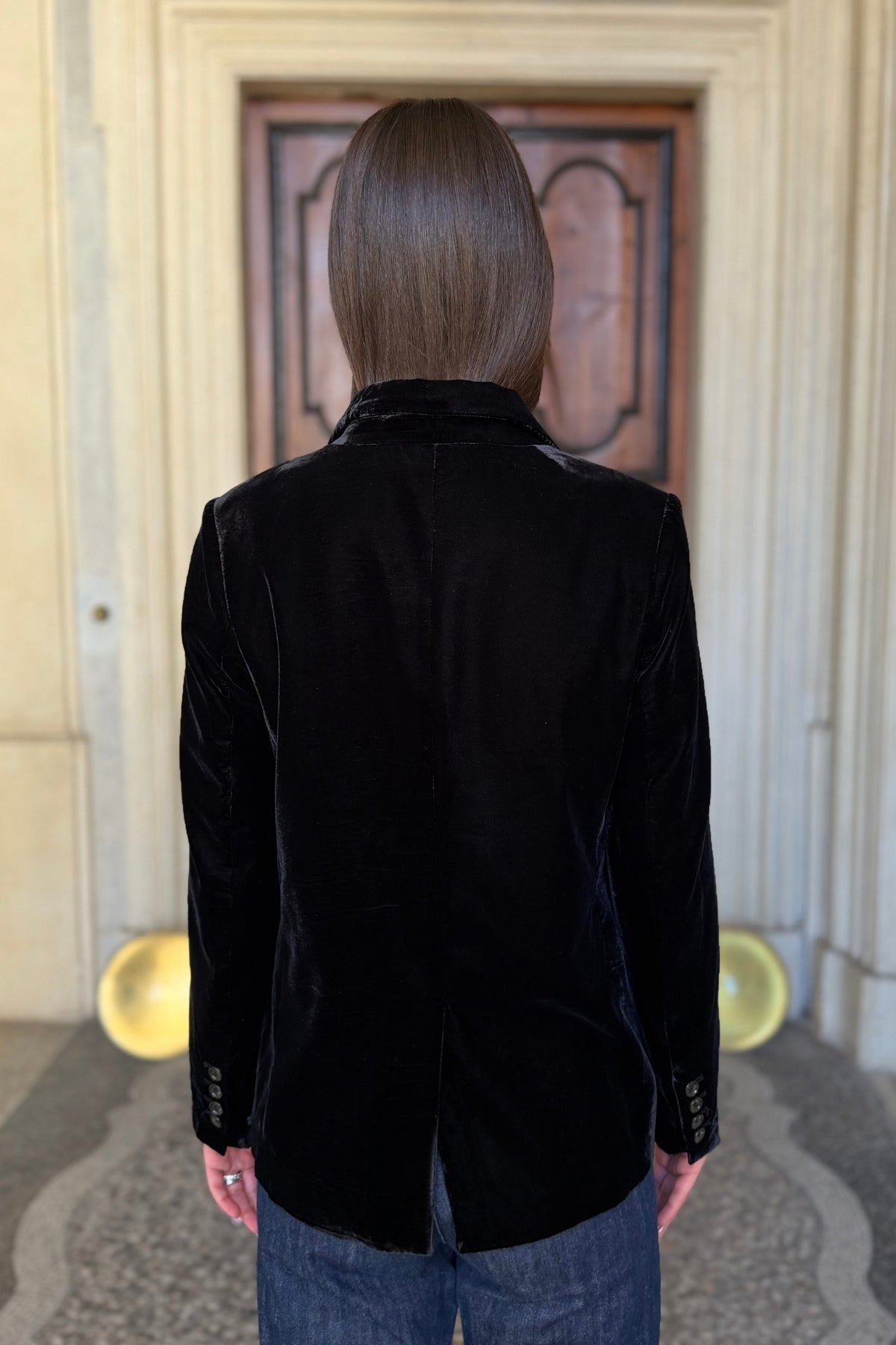 WU-SIDE - giacca blazer - NERO