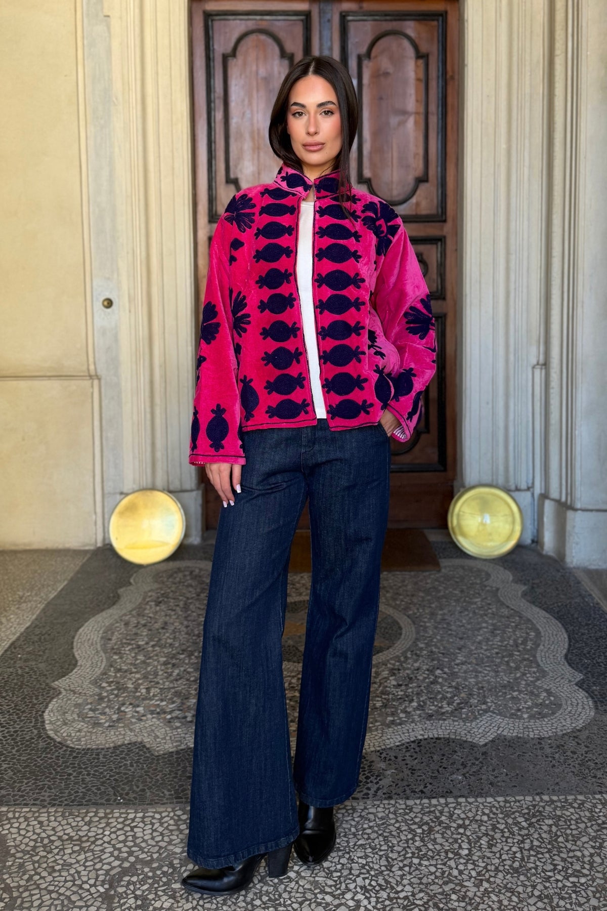 FABRICE PARIS - giacca kimono moucheron - 140