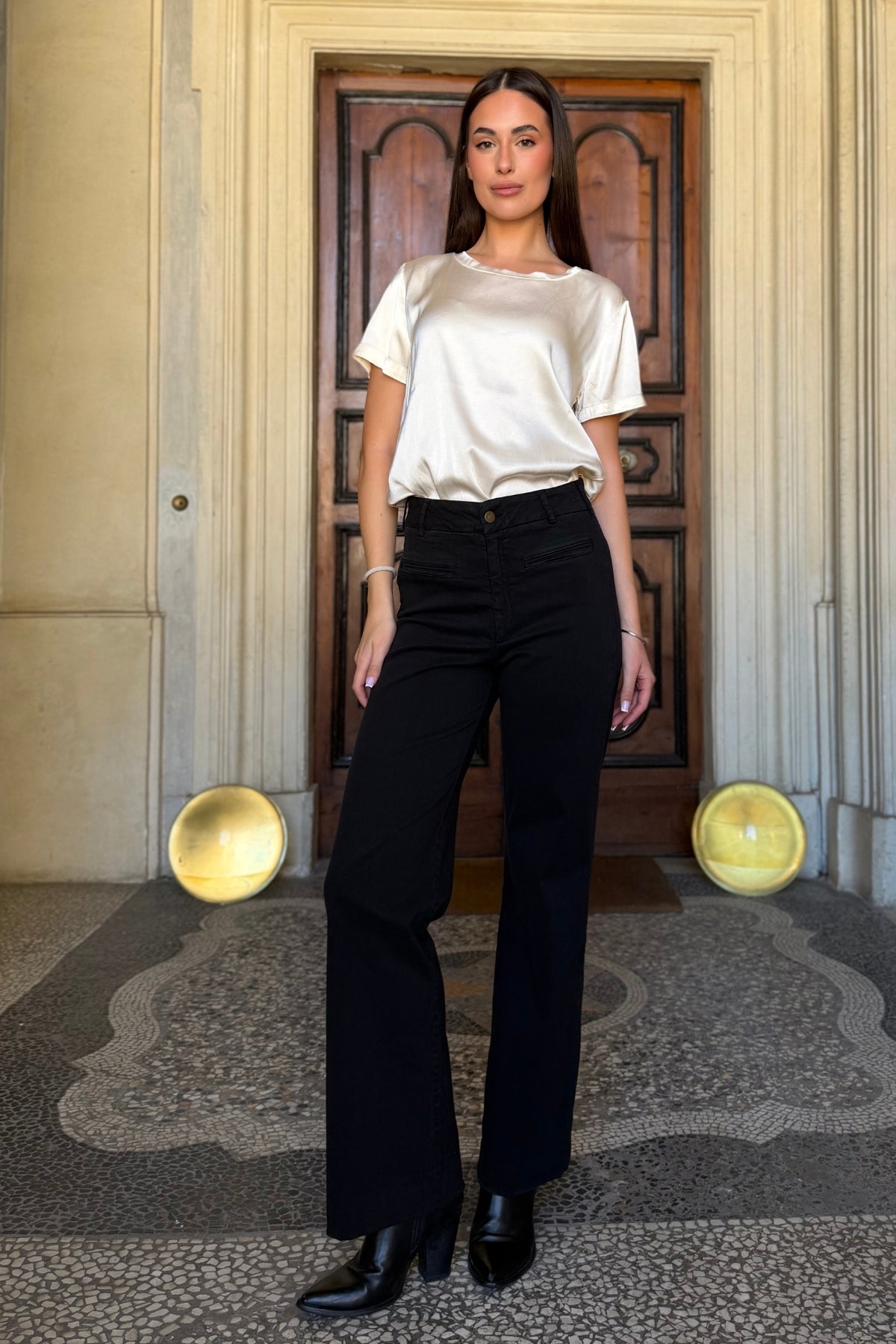 MAISON HOTEL - pantalone viva - ONIX