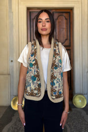 MAISON HOTEL - gilet juno - VERDE PROVENCE