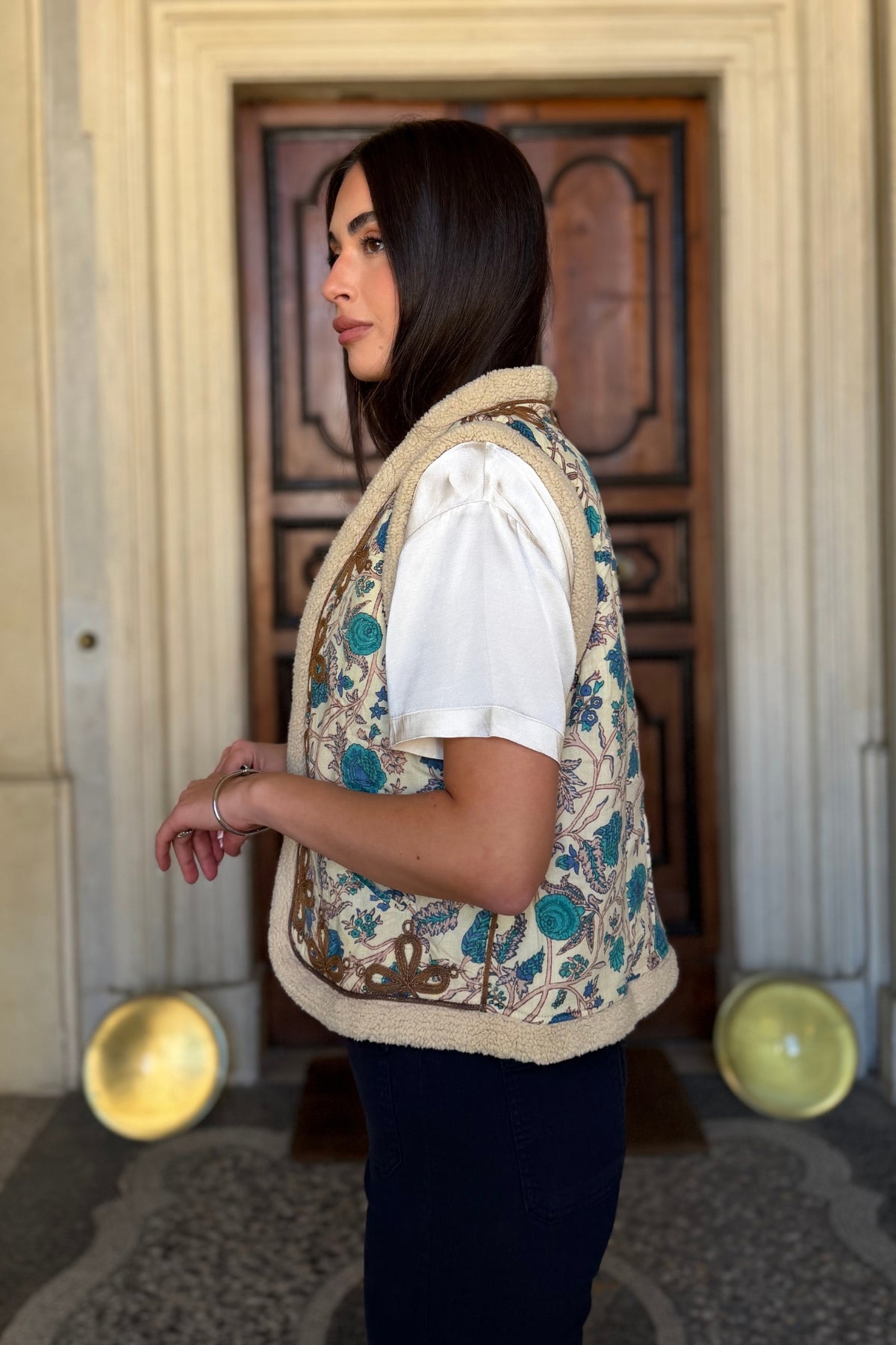 MAISON HOTEL - gilet juno - VERDE PROVENCE
