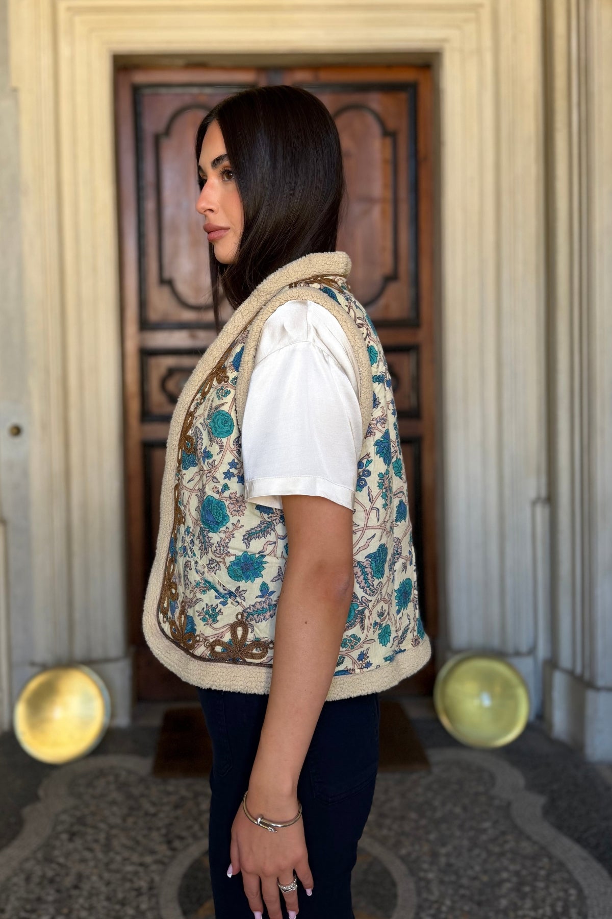 MAISON HOTEL - gilet juno - VERDE PROVENCE