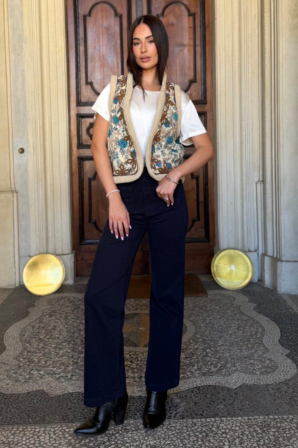 MAISON HOTEL - gilet juno - VERDE PROVENCE