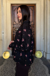 MAISON HOTEL - camicia louise - NIGHT ROSES