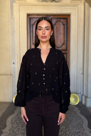 MAISON HOTEL - blusa caterine - BLACKOUT