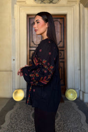 MAISON HOTEL - blusa robin - CHARCOAL