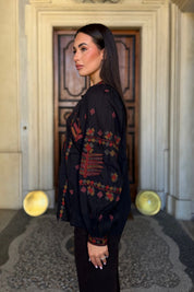 MAISON HOTEL - blusa robin - CHARCOAL