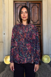 MAISON HOTEL - blusa arleen - DEEP PURPLE