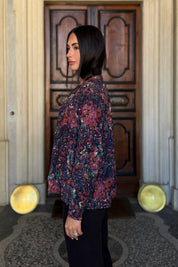 MAISON HOTEL - blusa arleen - DEEP PURPLE