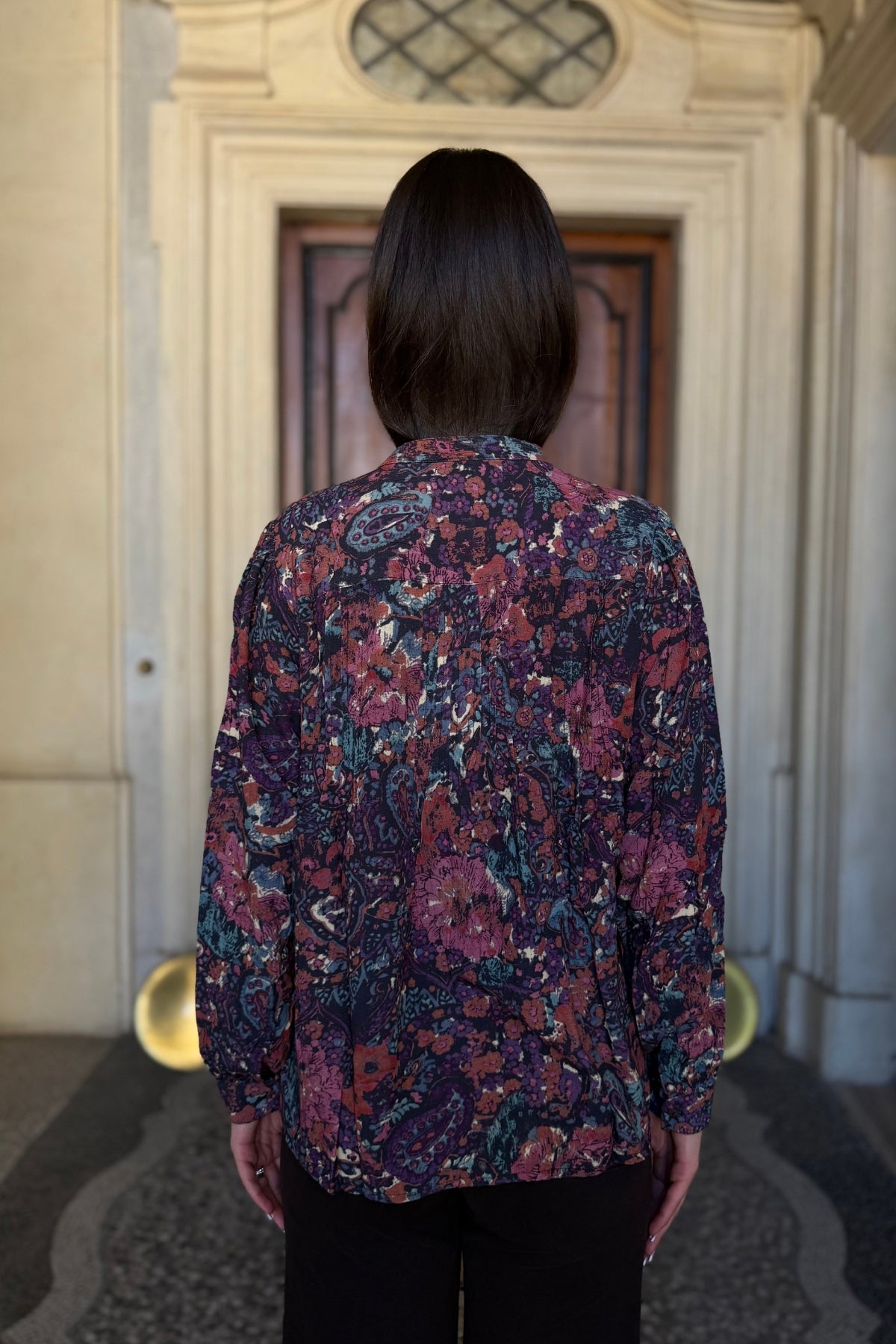 MAISON HOTEL - blusa arleen - DEEP PURPLE