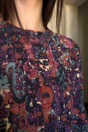 MAISON HOTEL - blusa arleen - DEEP PURPLE