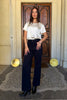 MAISON HOTEL - pantalone giulietta - NAVY