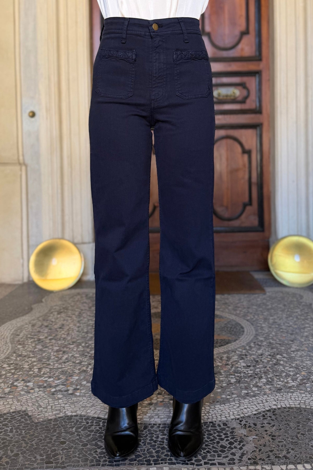 MAISON HOTEL pantalone giulietta NAVY