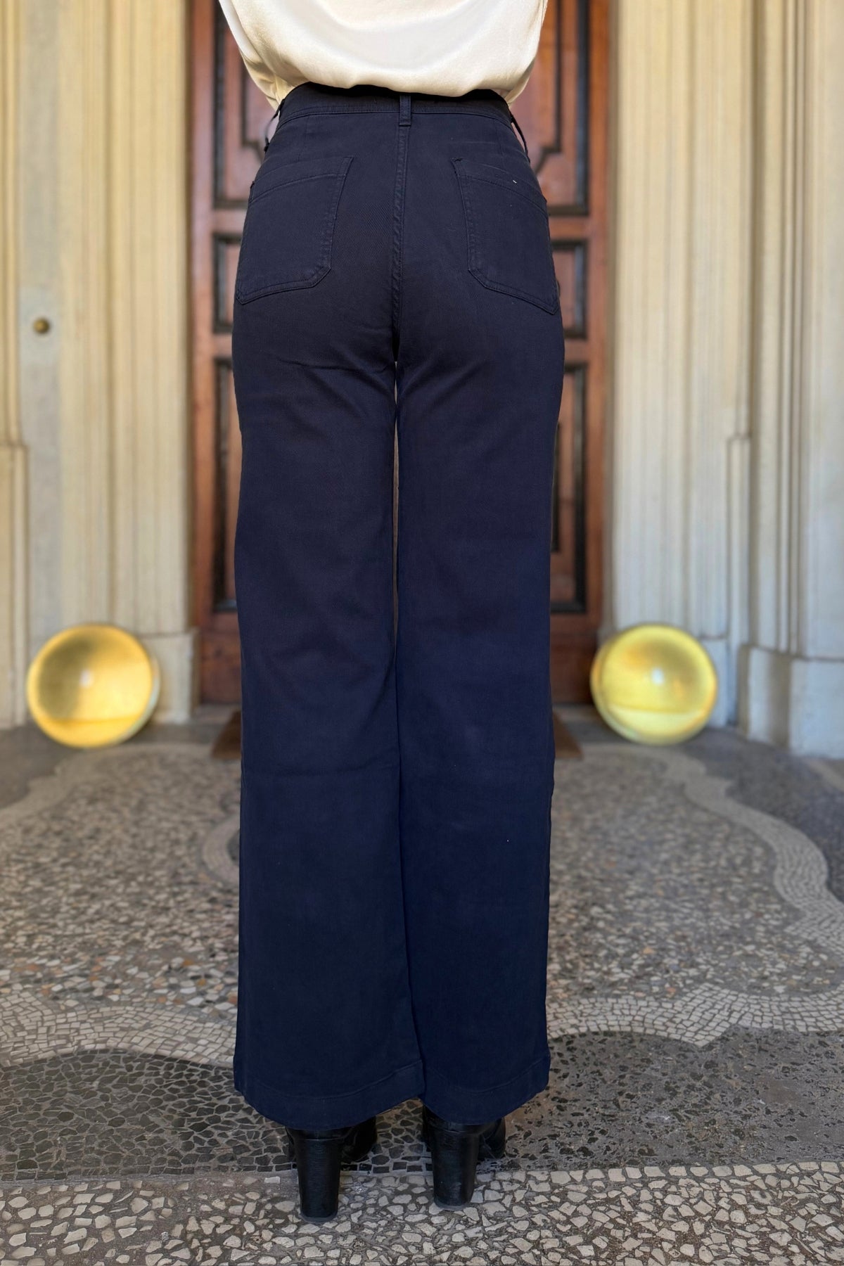 MAISON HOTEL pantalone giulietta NAVY