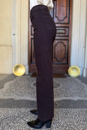 MAISON HOTEL - pantalone giulietta - COFFEE