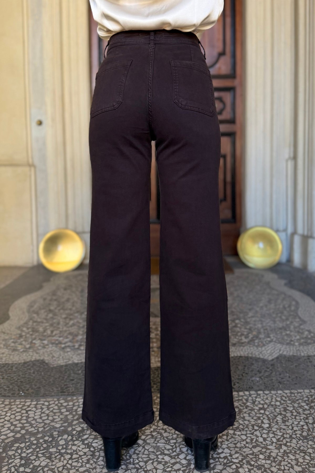 MAISON HOTEL - pantalone giulietta - COFFEE