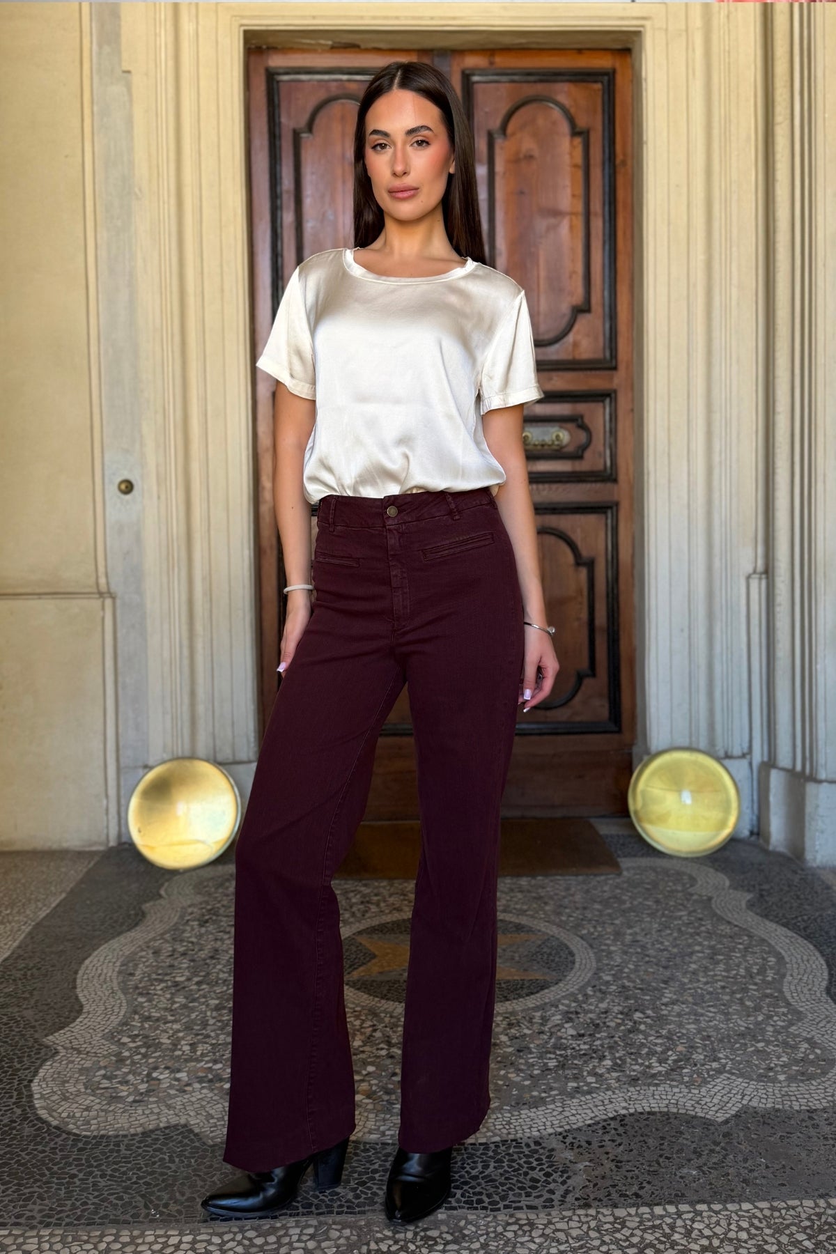 MAISON HOTEL - pantalone viva - BACCO