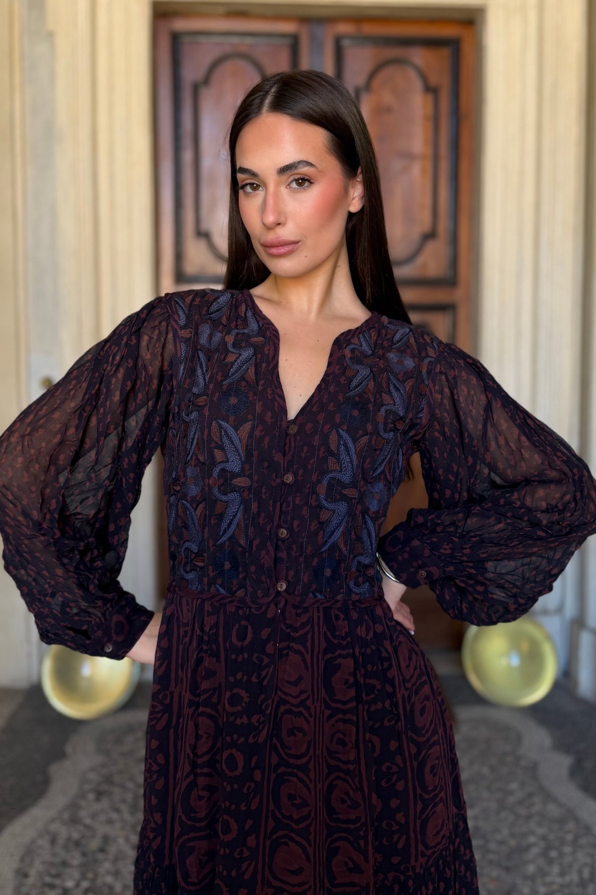MAISON HOTEL - dress emilia - MUDDY WATERS