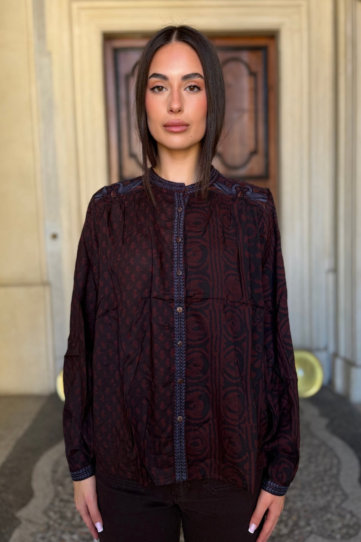 MAISON HOTEL - blusa marie - MUDDY WATERS