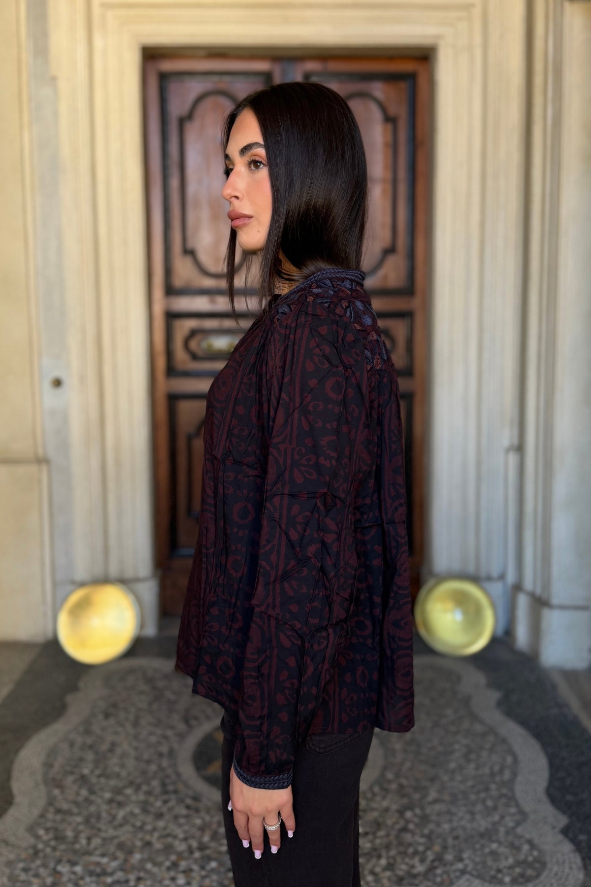 MAISON HOTEL - blusa marie - MUDDY WATERS