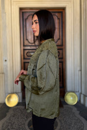 MAISON HOTEL - blusa gongora - KHAKI