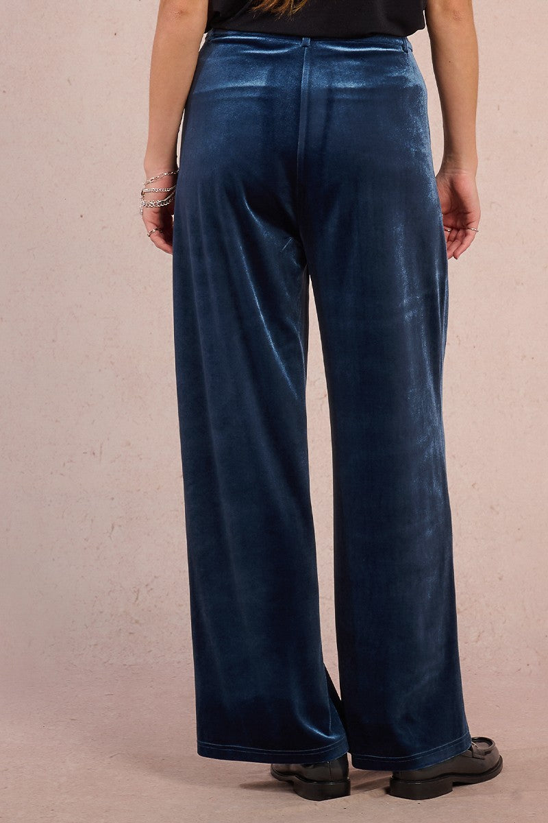 MOLLY BRACKEN - pantaloni velluto - DENIM BLUE