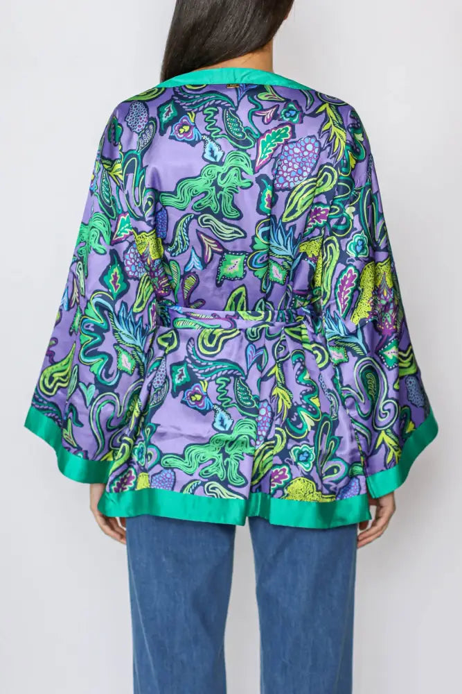 Pom Amsterdam - Kimono Full Glow Purple