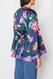 Pom Amsterdam - Kimono Violet Blue