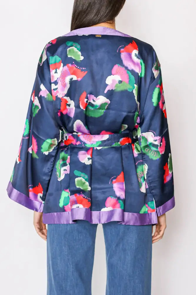 Pom Amsterdam - Kimono Violet Blue