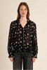 MOLLY BRACKEN - ladies woven shirt - BLACK