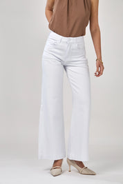 ANA & LUCY - wide pants naelle - WHITE