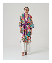 SURKANA - kimono viscosa sfoderato - COLORS