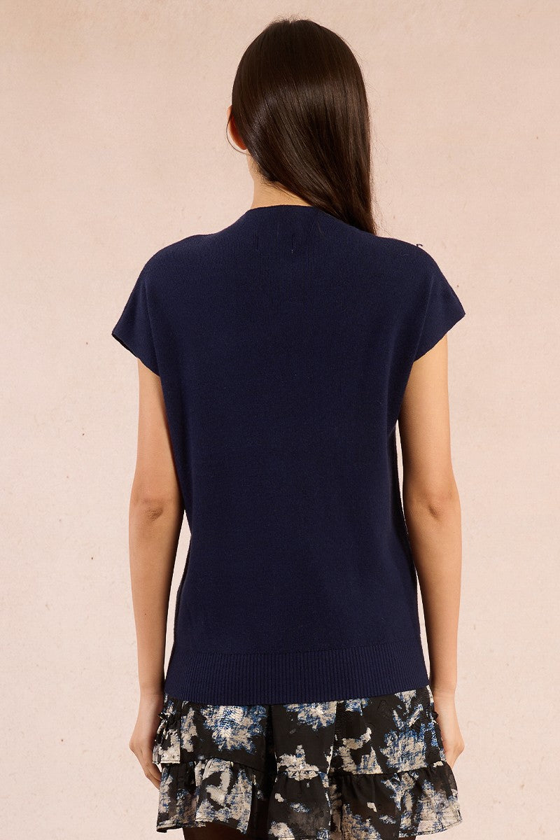 MOLLY BRACKEN - maglia - NAVY BLUE