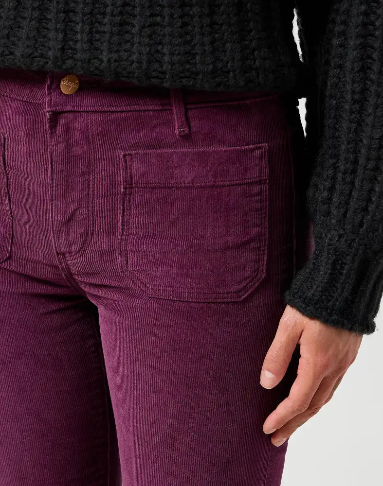 Wrangler - Flare Italian Plum