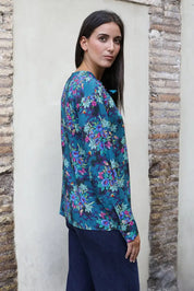 Wu-Side - Camicia Fantasia Ottanio