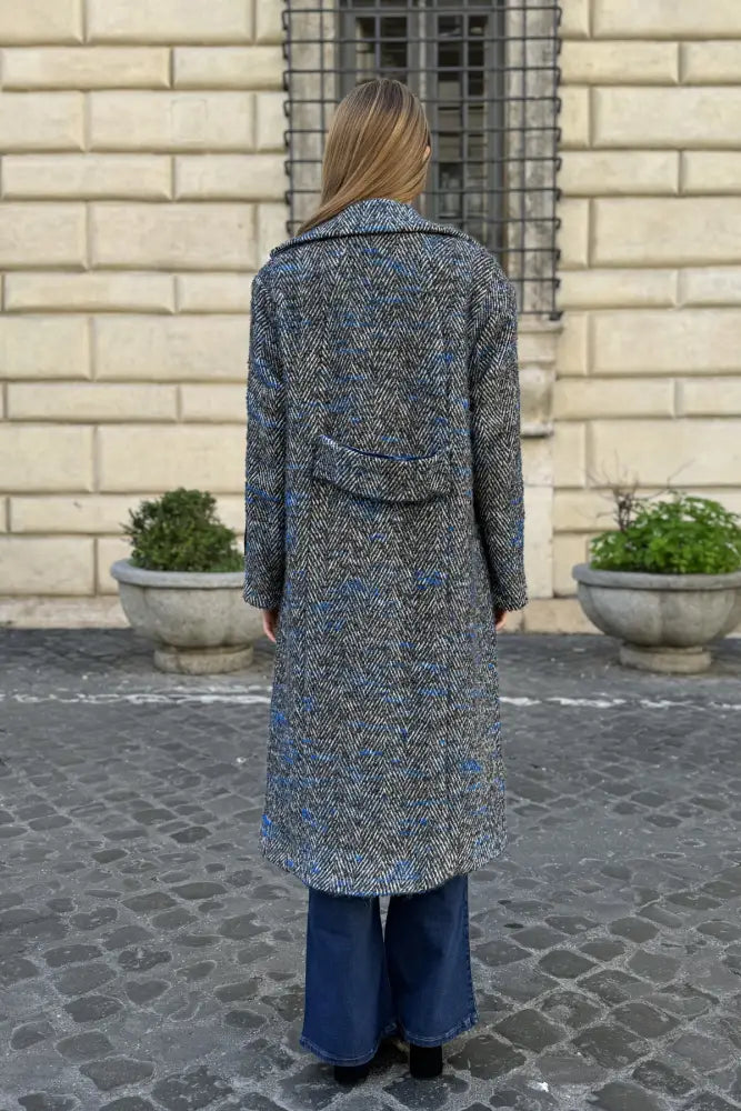 Wu-Side - Cappotto Spigato Royal