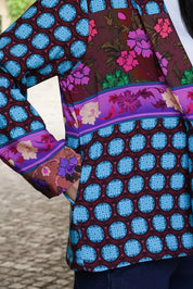 Wu-Side - Giacca Kimono Bruciato