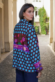 Wu-Side - Giacca Kimono Bruciato