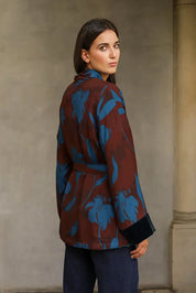 Wu-Side - Giacca Kimono Bruciato