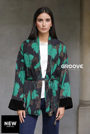 Wu-Side - Giacca Kimono Nero