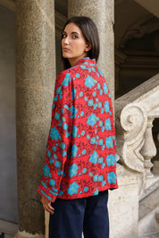 Wu-Side - Giacca Kimono Rosso