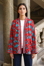 Wu-Side - Giacca Kimono Rosso