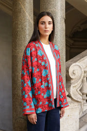 Wu-Side - Giacca Kimono Rosso