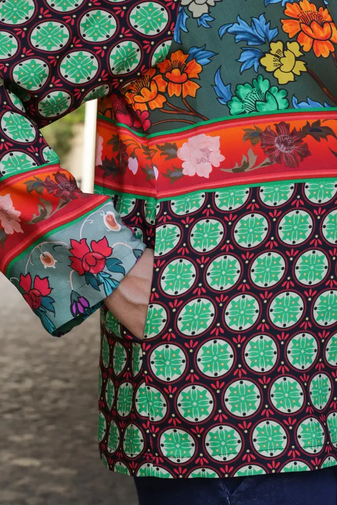 Wu-Side - Giacca Kimono Verde