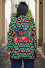 Wu-Side - Giacca Kimono Verde