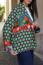 Wu-Side - Giacca Kimono Verde