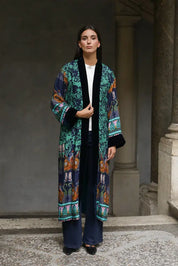 Wu-Side - Kimono Extralungo Blue